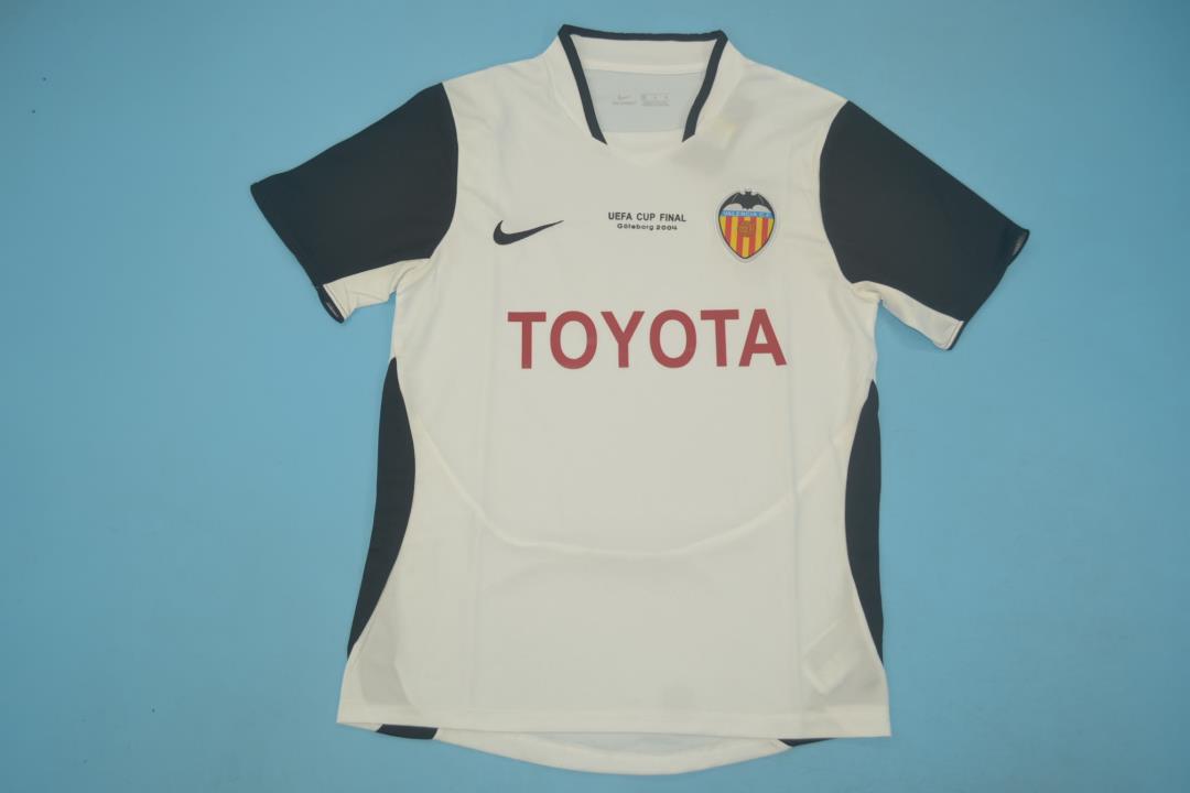 AAA Quality Valencia 03/04 Home Soccer Jersey